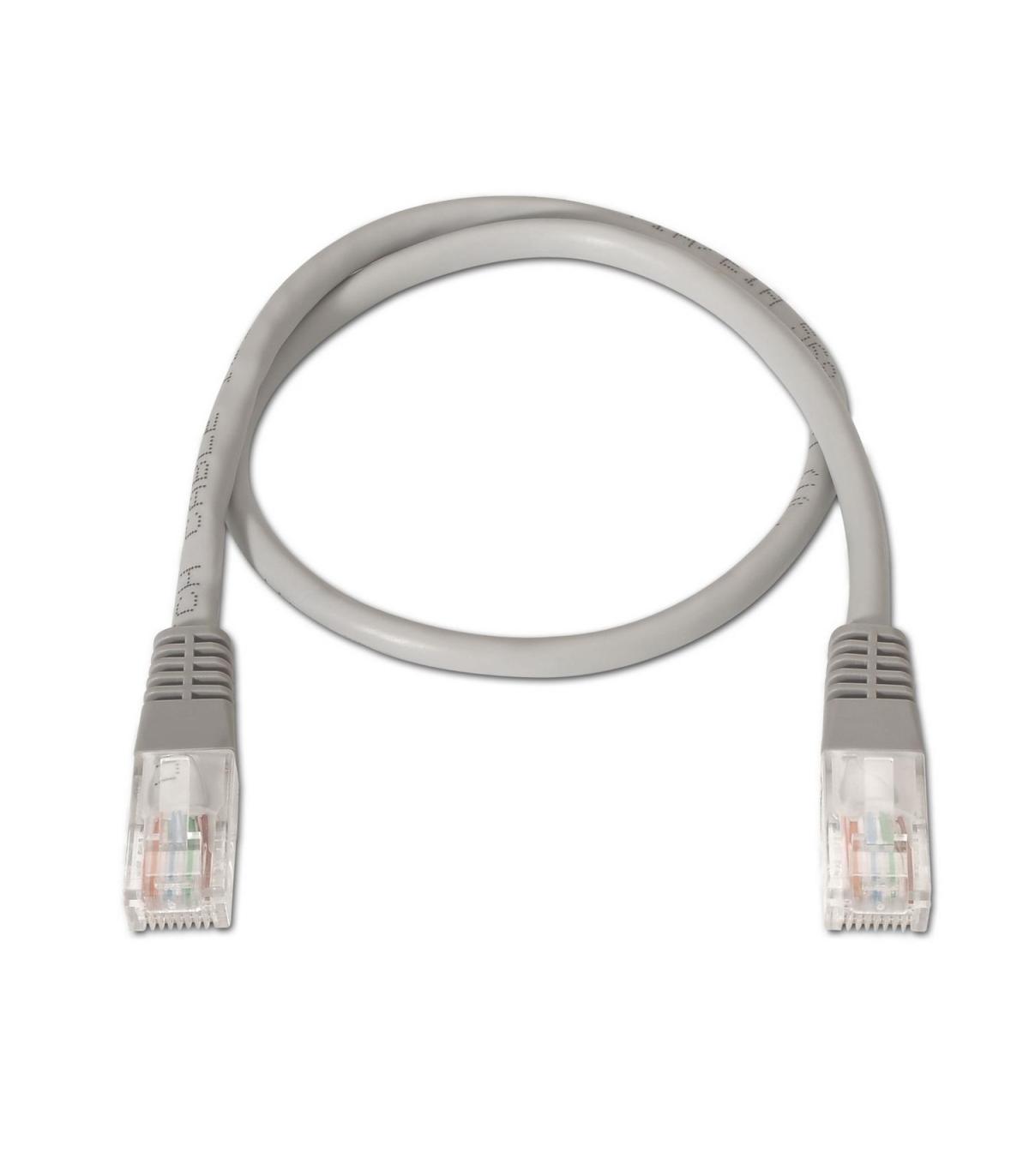 AISENS A133-0178 cable de red Gris 1,5 m Cat5e U UTP (UTP)