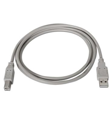 AISENS A101-0001 cable USB USB 2.0 1 m USB A USB B Beige