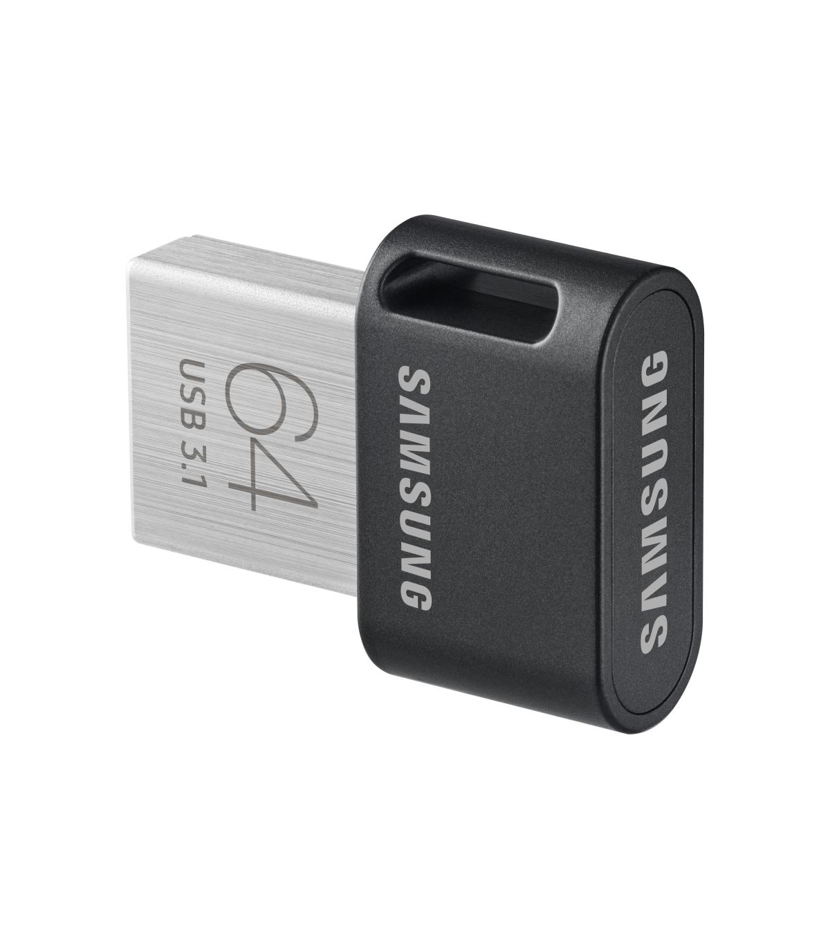 Samsung MUF-64AB unidad flash USB 64 GB USB tipo A 3.2 Gen 1 (3.1 Gen 1) Gris, Plata