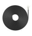 AISENS Cable de Red Exterior Impermeable RJ45 Cat.6 UTP Rígido CCA AWG23, Negro, 305M