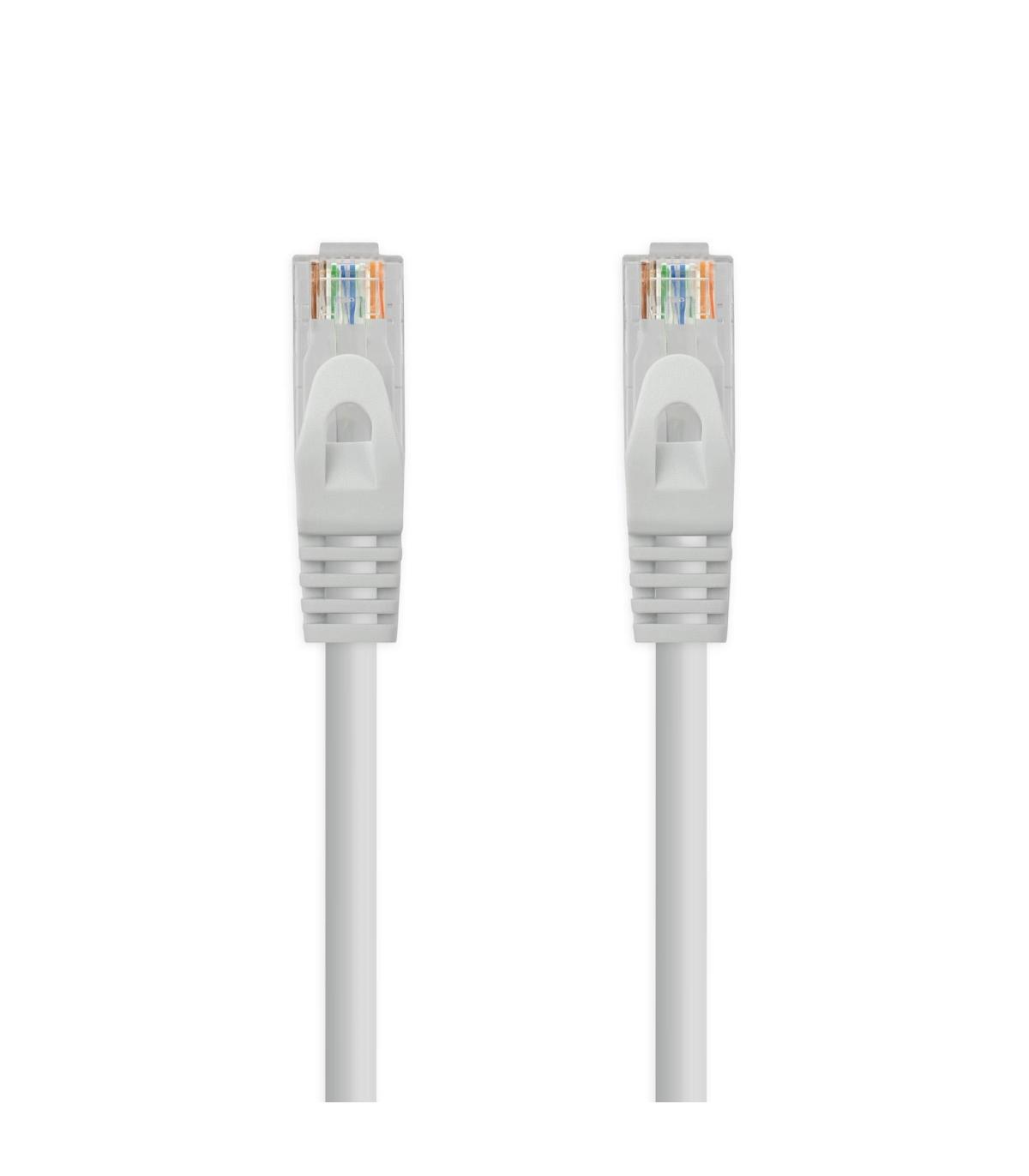 Nanocable Cable de red latiguillo RJ45 LSZH CAT.6A UTP AWG24, Gris, 1.5 m