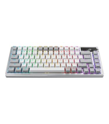 ASUS ROG Azoth teclado Juego RF Wireless + Bluetooth QWERTY Blanco