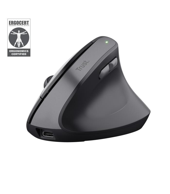 Trust Bayo II ratón Médico mano derecha RF inalámbrico Óptico 2400 DPI