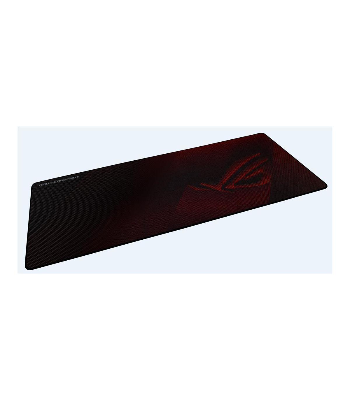ASUS ROG Strix Scabbard II Alfombrilla de ratón para juegos Negro, Rojo