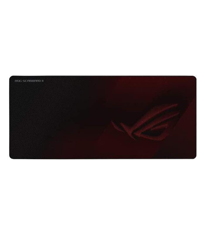 ASUS ROG Strix Scabbard II Alfombrilla de ratón para juegos Negro, Rojo