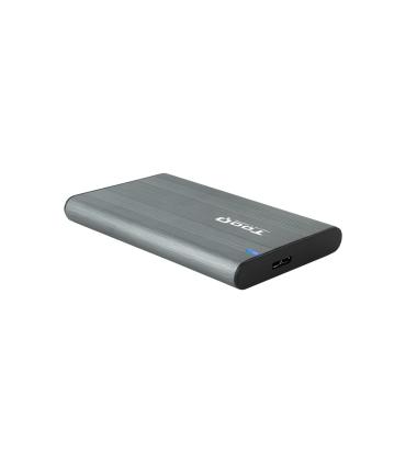 TooQ Caja Externa para Discos de 2,5” HDD SSD, Gris