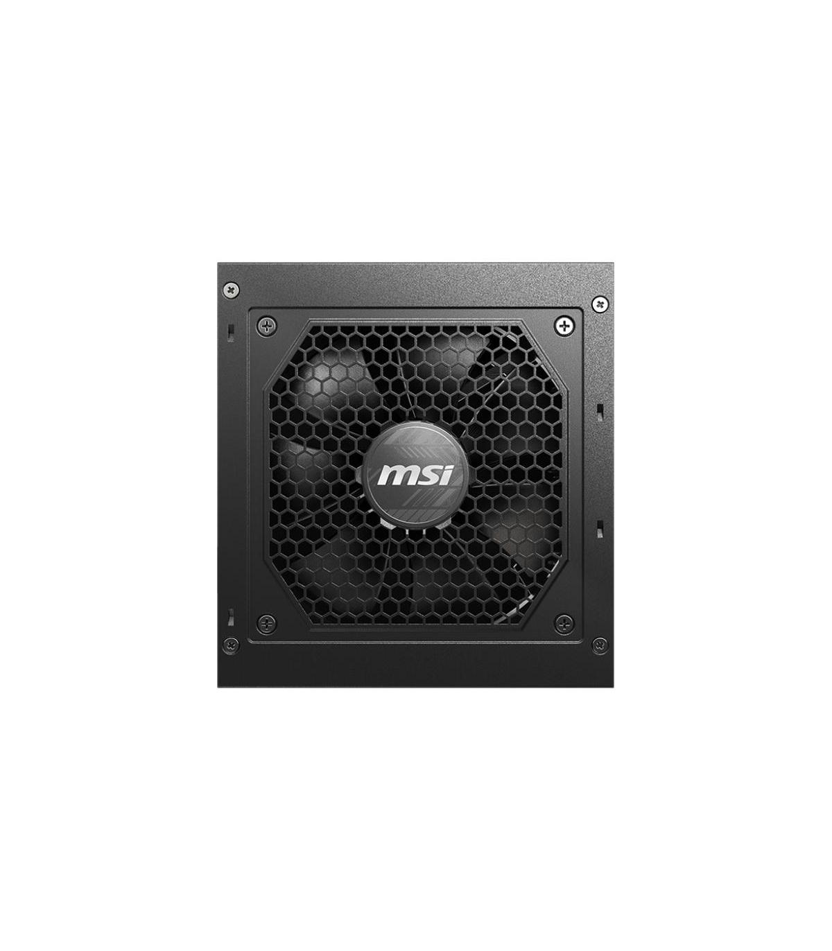 MSI MAG A750GL PCIE5 unidad de fuente de alimentación 750 W 20+4 pin ATX ATX Negro