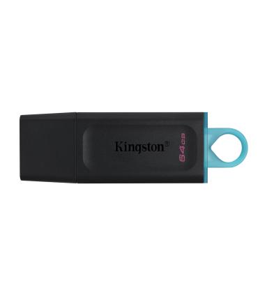 Kingston Technology DataTraveler Exodia unidad flash USB 64 GB USB tipo A 3.2 Gen 1 (3.1 Gen 1) Negro, Turquesa