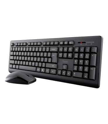 Trust Primo teclado Ratón incluido Oficina RF inalámbrico QWERTY Español Negro