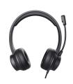 Trust HS-201 Auriculares Alámbrico Diadema Oficina Centro de llamadas USB tipo A Negro