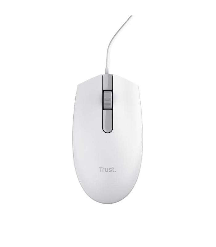 Trust TM-101W ratón Oficina Ambidextro USB tipo A Óptico 1200 DPI
