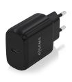 AISENS Cargador USB-C PD3.0 1 Puerto 1xUSB-C 25W, Negro