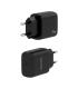 AISENS Cargador USB-C PD3.0 1 Puerto 1xUSB-C 25W, Negro