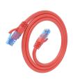 AISENS Cable De Red Latiguillo RJ45 Cat.6 UTP AWG26 CCA, Rojo, 0.5 m