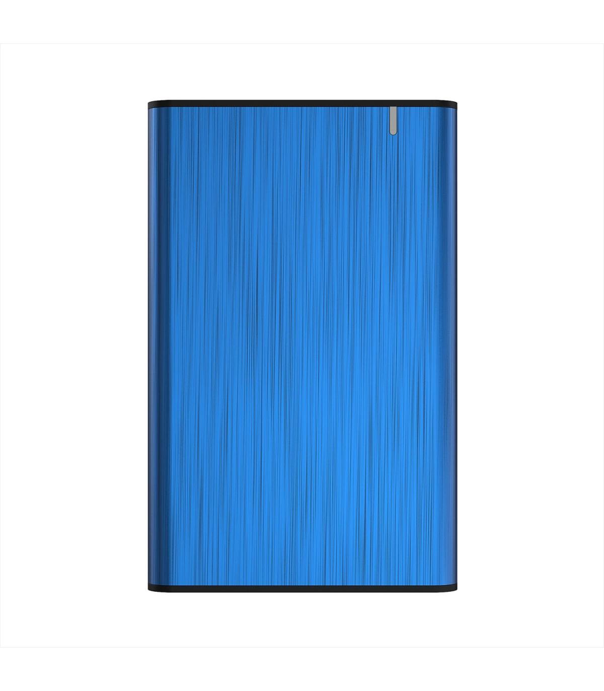 AISENS Caja Externa 2,5" ASE-2525BLU 9.5mm SATA a USB 3.0 USB3.1 Gen1, Azul