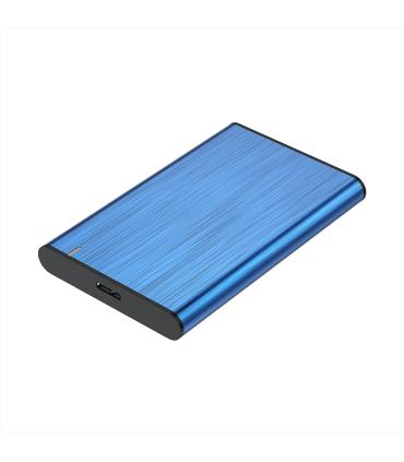 AISENS Caja Externa 2,5" ASE-2525BLU 9.5mm SATA a USB 3.0 USB3.1 Gen1, Azul