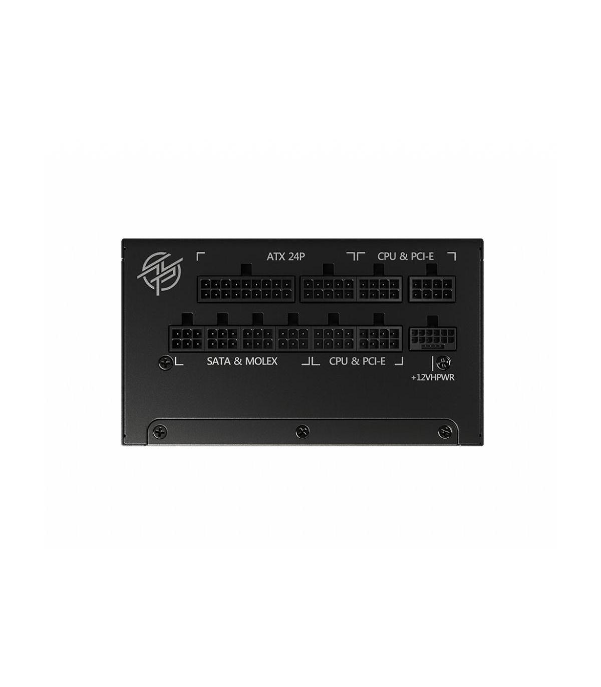 MSI MPG A850G PCIE5 unidad de fuente de alimentación 850 W 24-pin ATX ATX Negro