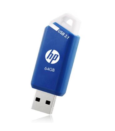 USB 3.1 HP 64GB X755W PACK DE 3 AZUL