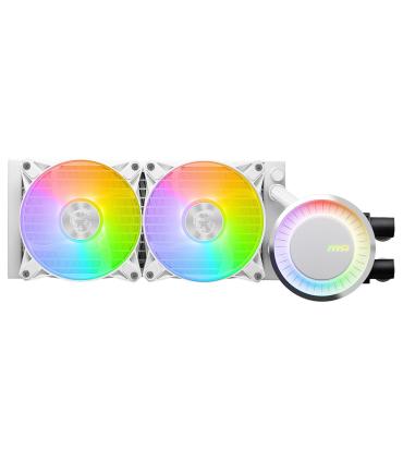 MSI MAG CORELIQUID E240 WHITE sistema de refrigeración para ordenador Placa base, Procesador Kit de refrigeración líquida 12 cm
