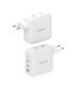 AISENS Cargador GaN 140W, 2xUSB-C PD3.1 QC4.0, 1xUSB-A QC3.0, Blanco