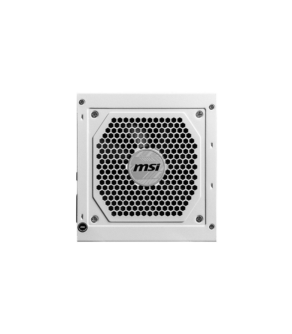 MSI MAG A850GL PCIE5 WHITE unidad de fuente de alimentación 850 W 20+4 pin ATX ATX Blanco