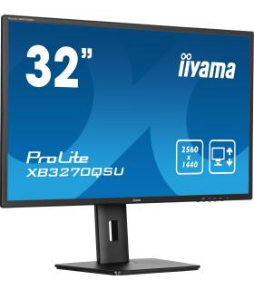 iiyama ProLite XB3270QSU-B1 pantalla para PC 81,3 cm (32") 2560 x 1440 Pixeles Wide Quad HD LED Negro