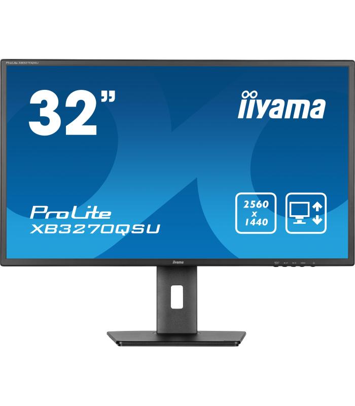 iiyama ProLite XB3270QSU-B1 pantalla para PC 81,3 cm (32") 2560 x 1440 Pixeles Wide Quad HD LED Negro