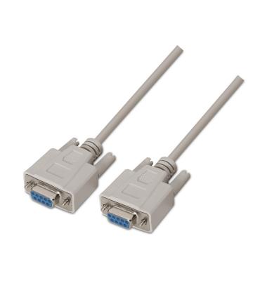 AISENS A112-0066 cable de serie Beige 1,8 m DB9