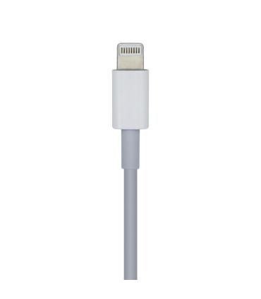 AISENS Cable USB 2.0 USB-С A Lightning PD 2A, Lightning M-USB-С M, Blanco, 20cm