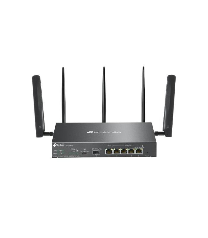 TP-Link Omada ER706W-4G router inalámbrico Gigabit Ethernet Doble banda (2,4 GHz   5 GHz) Negro
