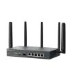 TP-Link Omada ER706W-4G router inalámbrico Gigabit Ethernet Doble banda (2,4 GHz   5 GHz) Negro