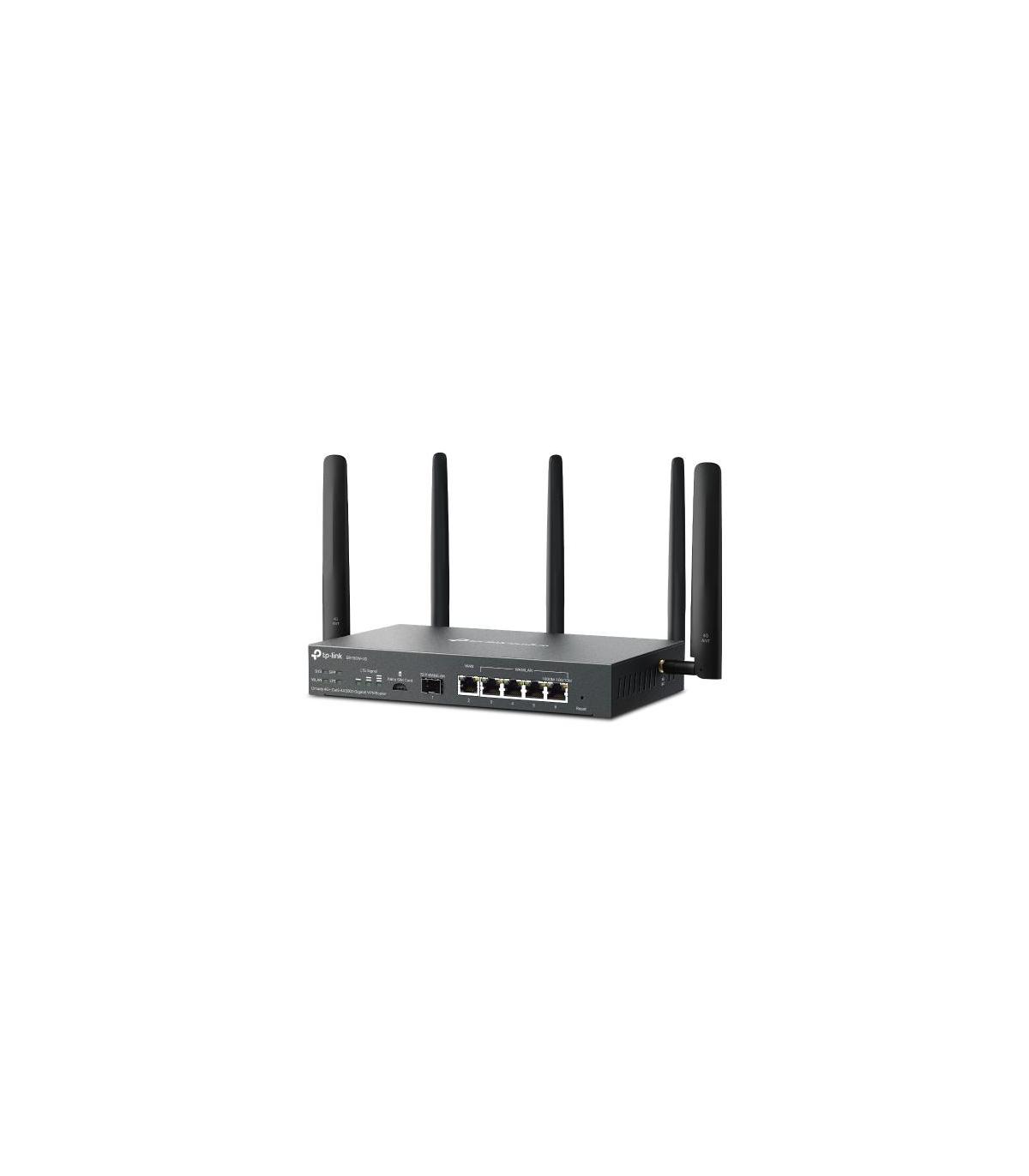 TP-Link Omada ER706W-4G router inalámbrico Gigabit Ethernet Doble banda (2,4 GHz   5 GHz) Negro