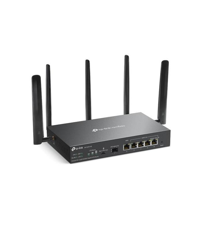 TP-Link Omada ER706W-4G router inalámbrico Gigabit Ethernet Doble banda (2,4 GHz   5 GHz) Negro