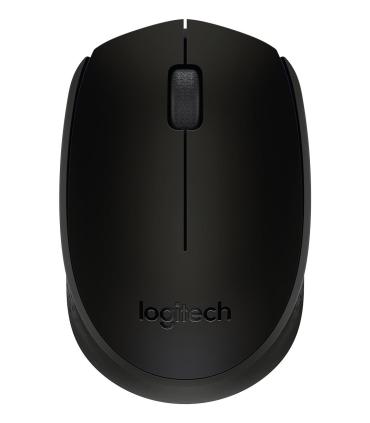 Logitech B170 Black Bp ratón Oficina Ambidextro RF inalámbrico Óptico