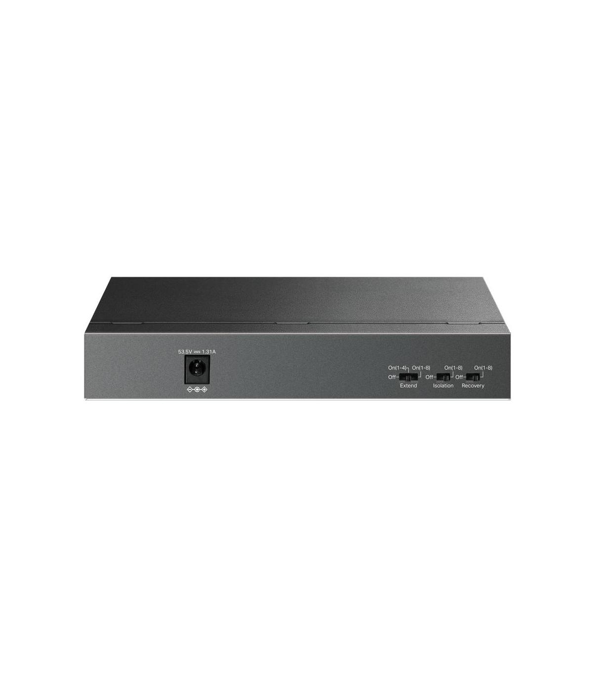 TP-Link LiteWave LS109P switch No administrado Fast Ethernet (10 100) Energía sobre Ethernet (PoE) Negro