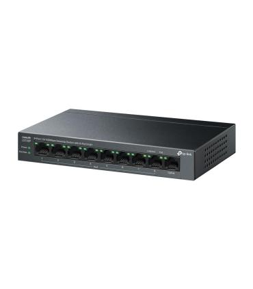 TP-Link LiteWave LS109P switch No administrado Fast Ethernet (10 100) Energía sobre Ethernet (PoE) Negro