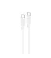 Nanocable Cable USB 2.0 3A, tipo USB-C M-USB-C M, Blanco, 1 m