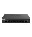D-Link DGS-108GL No administrado Gigabit Ethernet (10/100/1000) Negro