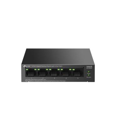 TP-Link LiteWave LS105GP switch No administrado Gigabit Ethernet (10 100 1000) Energía sobre Ethernet (PoE) Negro