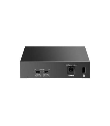 TP-Link LiteWave LS105GP switch No administrado Gigabit Ethernet (10 100 1000) Energía sobre Ethernet (PoE) Negro
