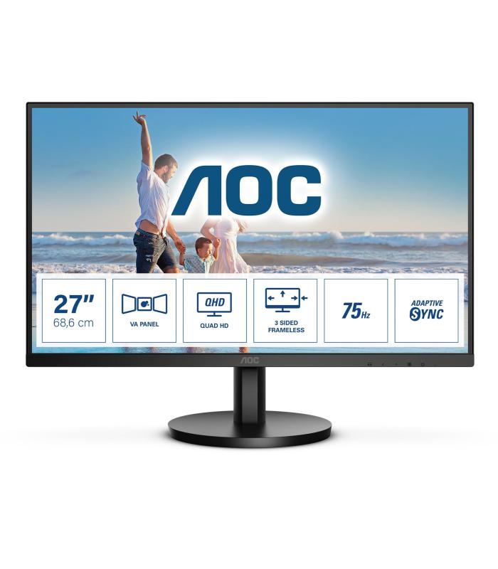 AOC Q27B3MA LED display 68,6 cm (27") 2560 x 1440 Pixeles Quad HD Negro