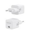 AISENS Cargador Gan 30W, 1xUSB-C PD3.0 QD4.0, Blanco