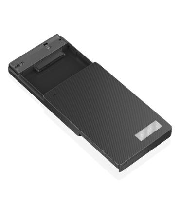 AISENS Caja Externa 2,5″ 9.5mm SATA a USB-C USB3.1 Gen1, Negra