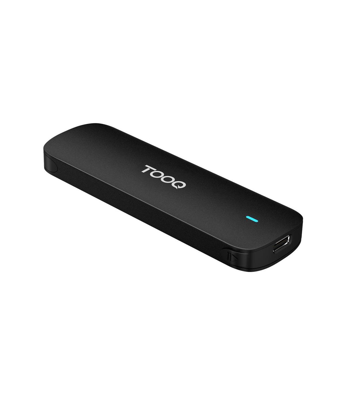 TooQ Caja Externa para SSD M.2 NVMe, Negro