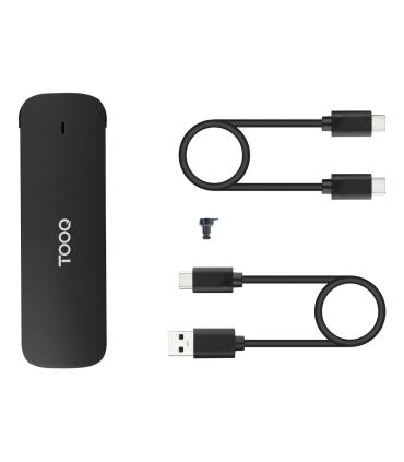 TooQ Caja Externa para SSD M.2 NVMe, Negro