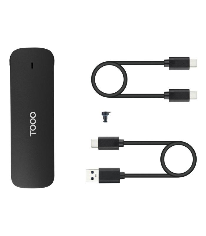 TooQ Caja Externa para SSD M.2 NVMe, Negro