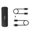 TooQ Caja Externa para SSD M.2 NVMe, Negro