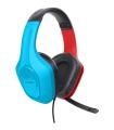 Trust GXT 416S Zirox Auriculares Alámbrico Diadema Juego Negro, Cian, Rojo