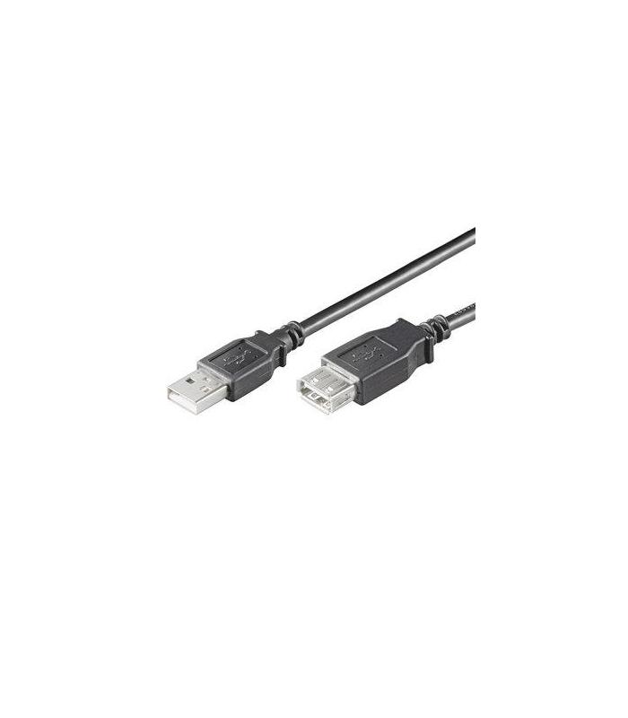 Ewent EC1012 cable USB USB 2.0 1,8 m USB A Negro