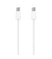 AISENS Cable USB 2.0 3A 60W Apple, tipo USB-C M-USB-C M, Blanco, 2.0m